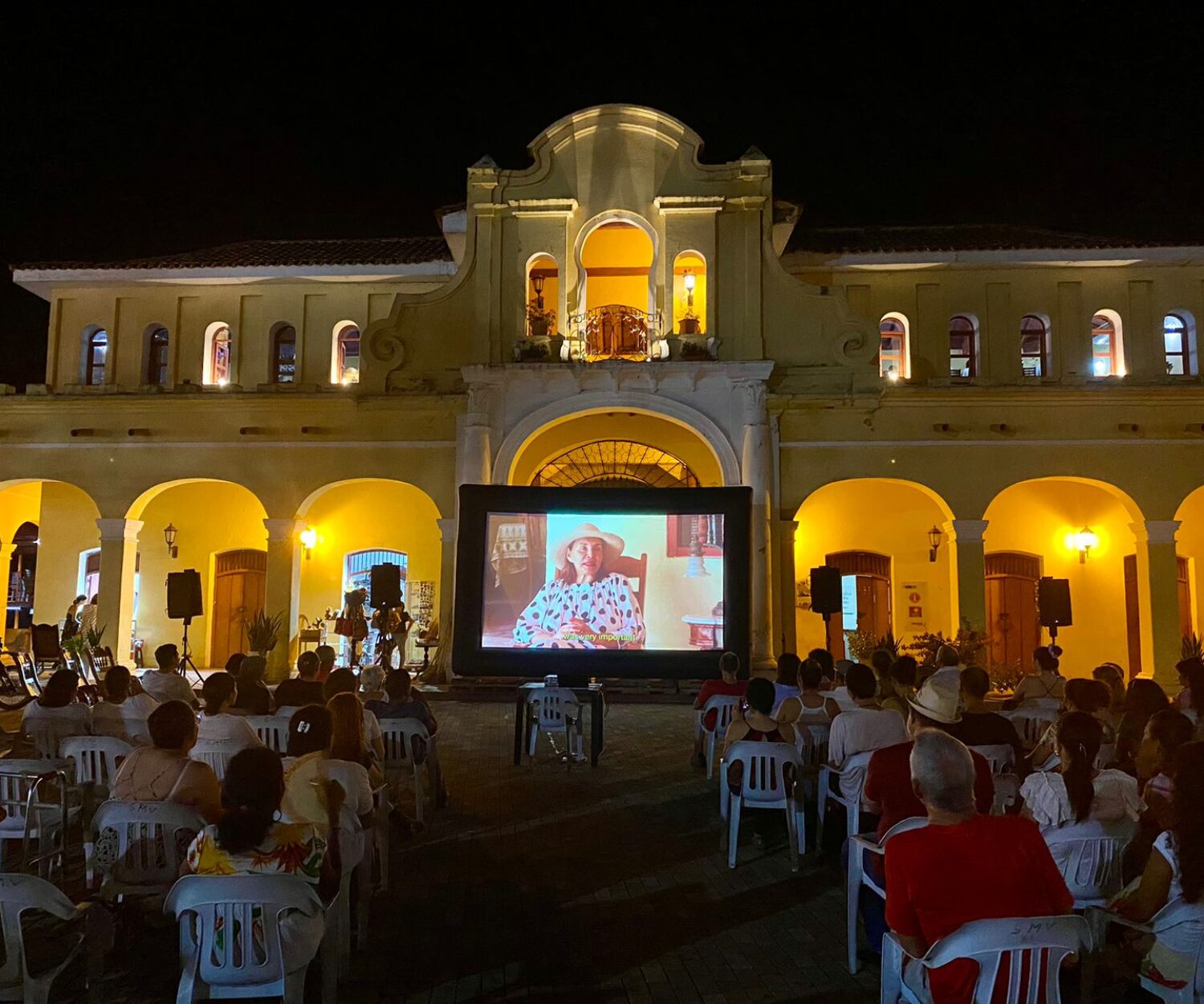 Pantala Inflable donación en Mompos